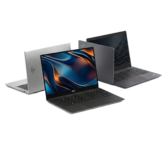 Configuration professionnelle d'ordinateur portable
