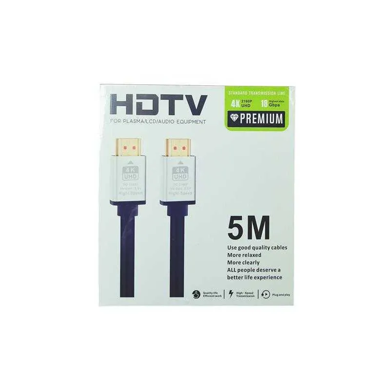CABLE HDMI 5M 4K