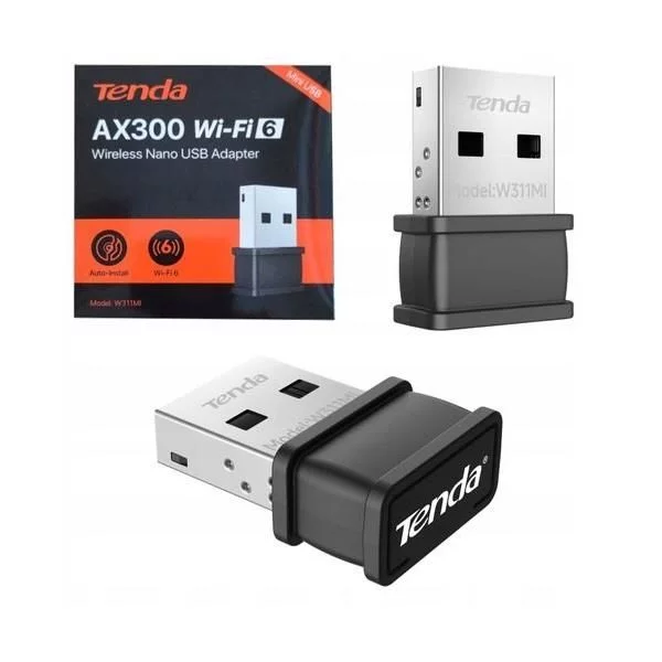 CAPTEUR WIFI USB TENDA AX300 WIFI 6 W311MI