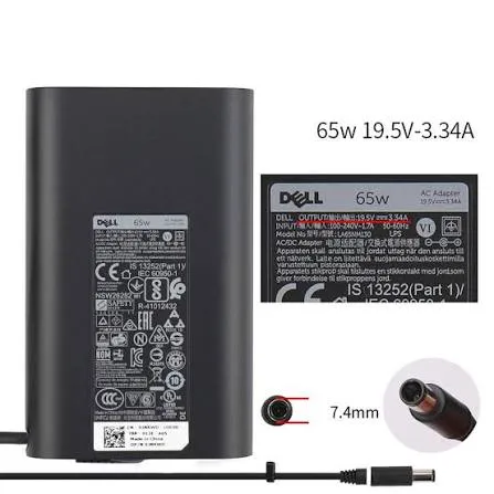 CHARGEUR DELL 19.5V3.34A/7.4X5.0