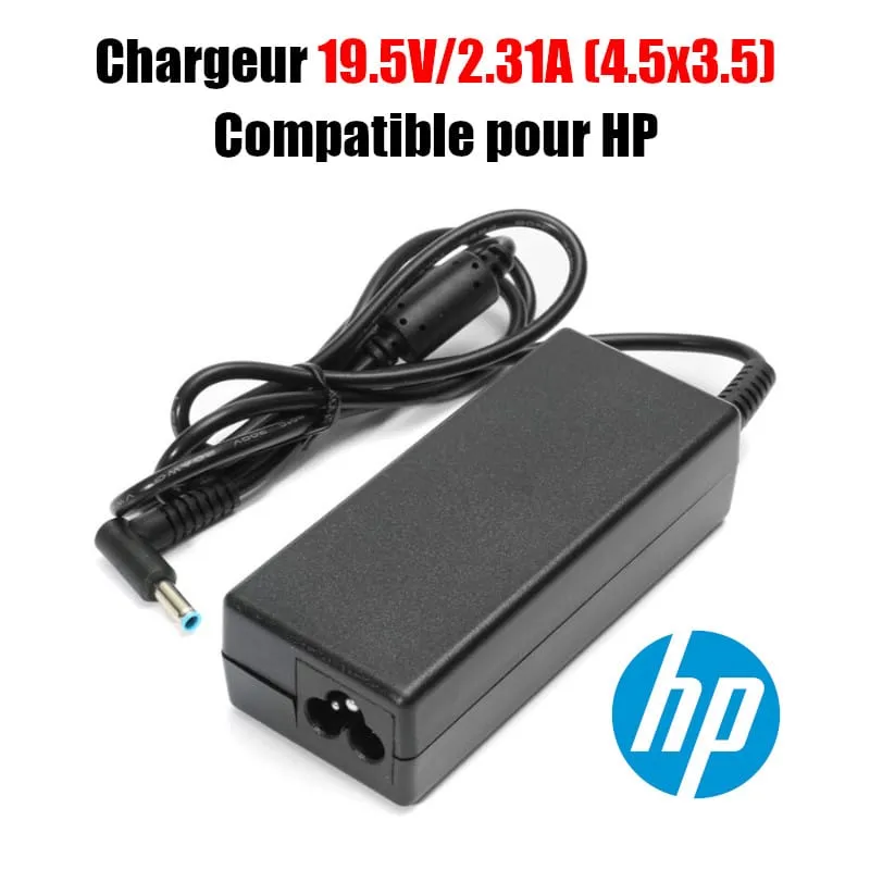 CHARGEUR HP 19.5V2.31A/7.4*5