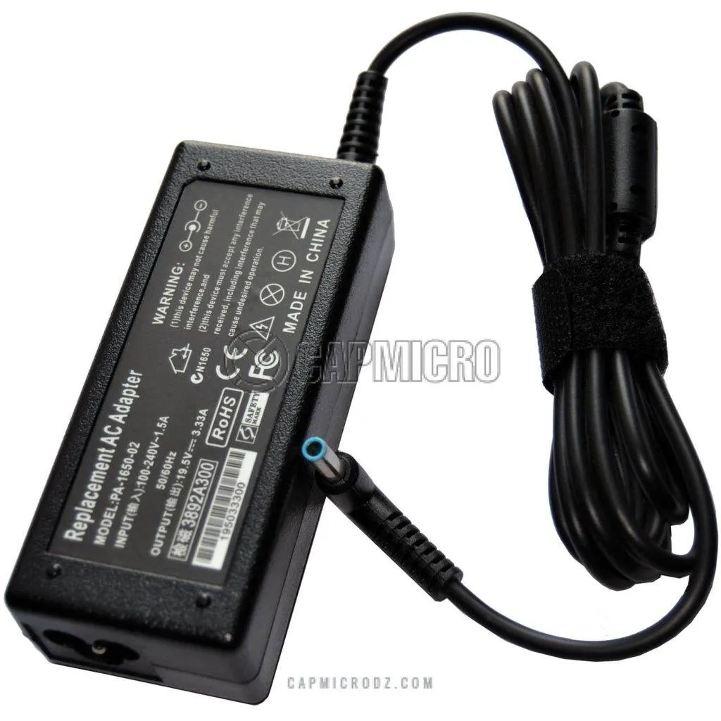 CHARGEUR HP 19.5V3.33A/7.4X5.0 COPIE