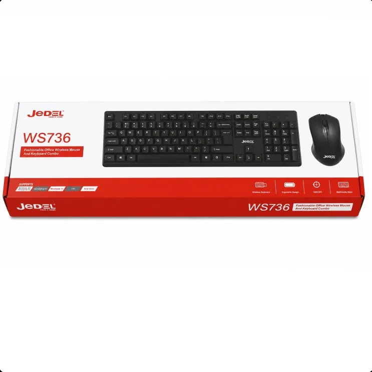 CLAVIER+SOURIS S/F JEDEL WS736