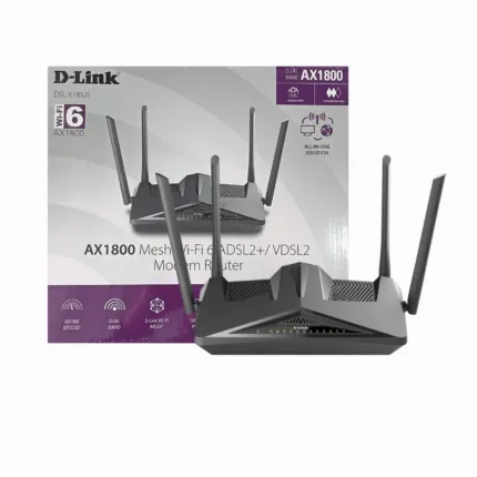 Modem Routeur D-Link Wi-Fi 6 AX1800 DSL-X1852E ADSL/VDSL