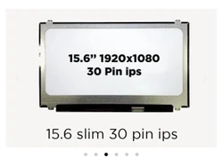 SCREEN 15P CARRE 30PIN IPS FHD