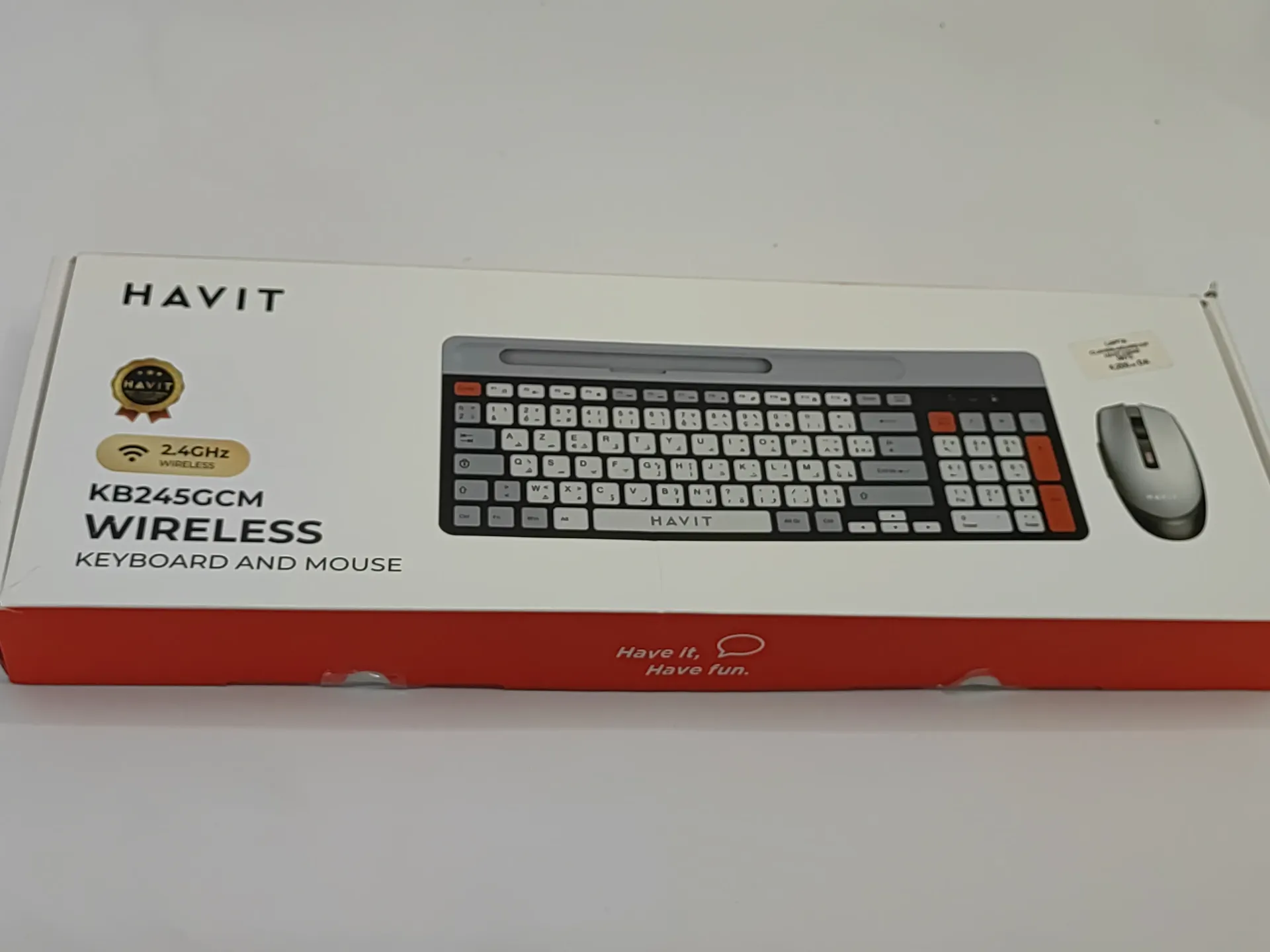 CLAVIER+SOURIS S/F HAVIT KB245