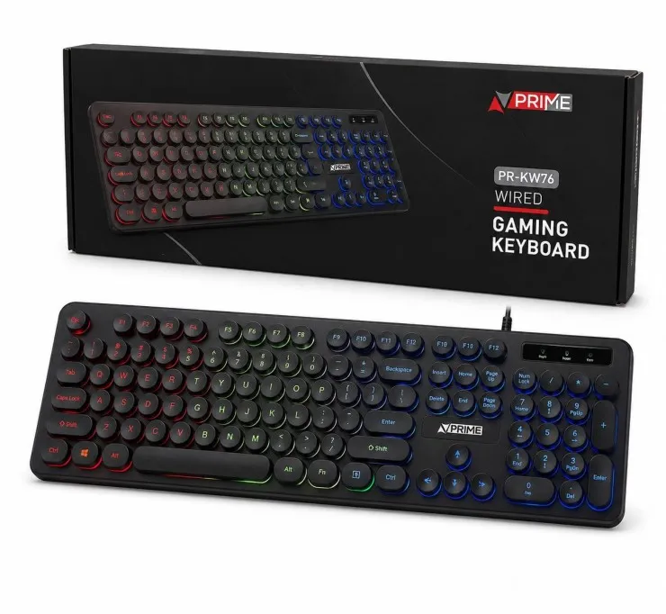 CLAVIER GAMER PRIME TECH PK- KW76