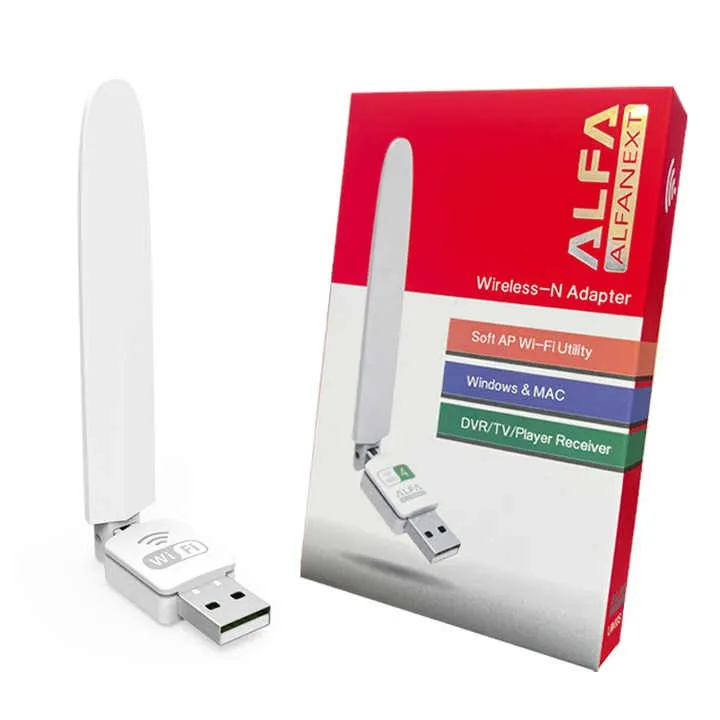 CAPTEUR WIFI ALFA UW10S AVEC ANTENNE USB
